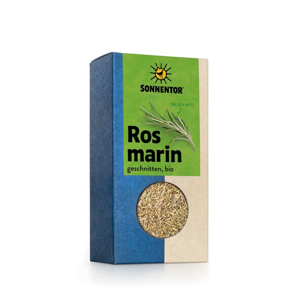 Rosmarin geschnitten bio 25 g, Packung