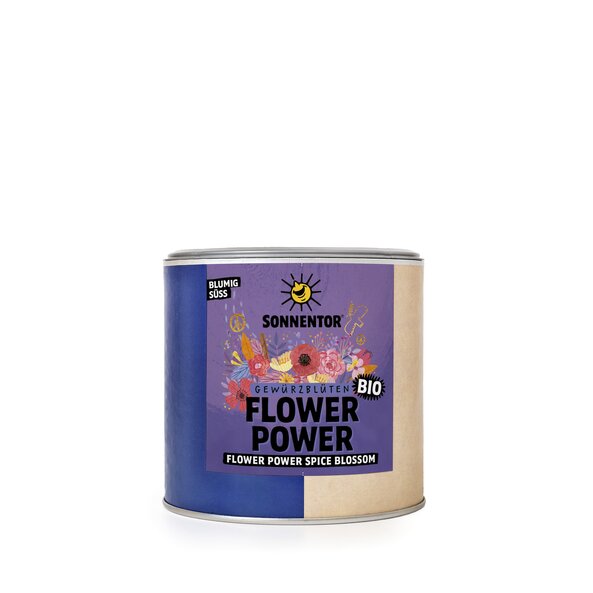 Flower Power Gewürzblüten bio 200 g, Gastrodose klein